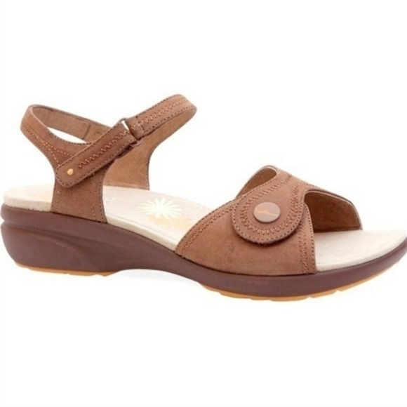 Dansko Women Iris Nubuck Comfort Leather Ankle Strap Sandals shoes sz 42/11.5-12 - Picture 1 of 14